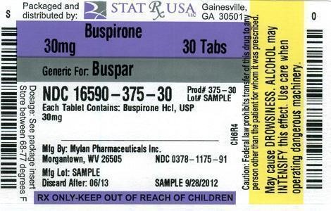 BUSPIRONE HYDROCHLORIDE